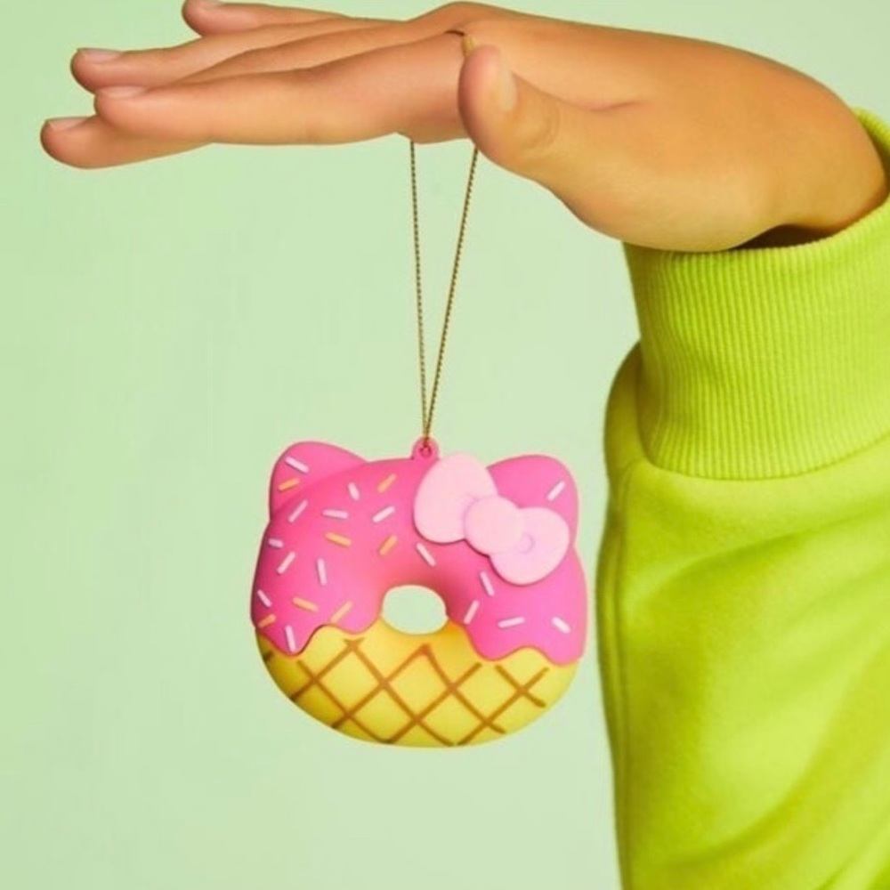 Forever 21 x Hello Kitty Squishy Donut Ornament | NWT